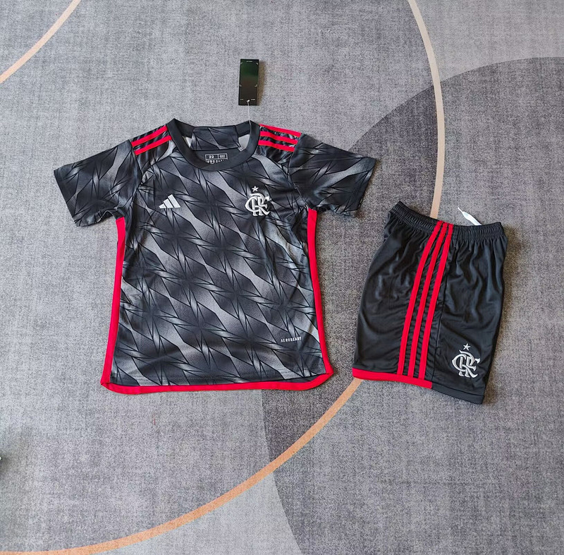 24-25 Flamengo Third Kids Jerseys