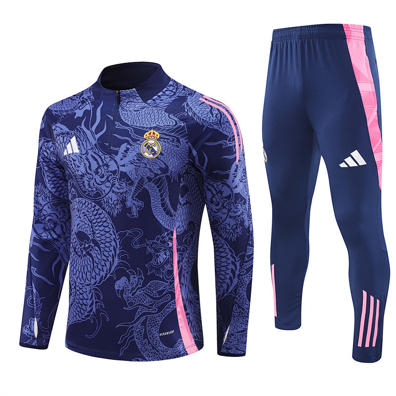 24-25 Real Madrid Long Sleeve Training Suit