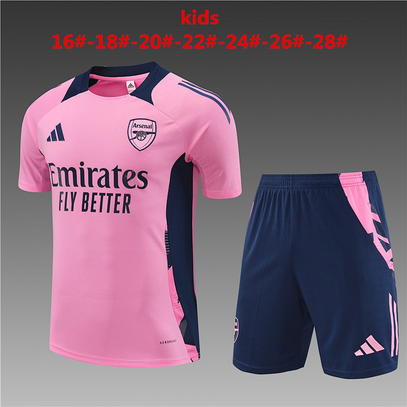 24-25 Arsenal Kids Training Jerseys