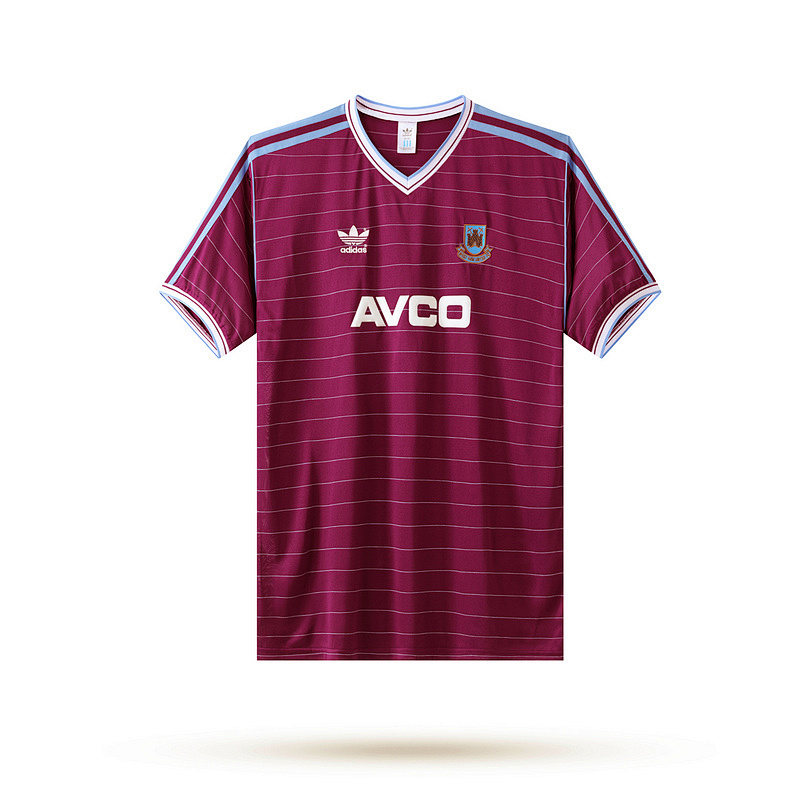 1986 West Ham Home Retro Jerseys
