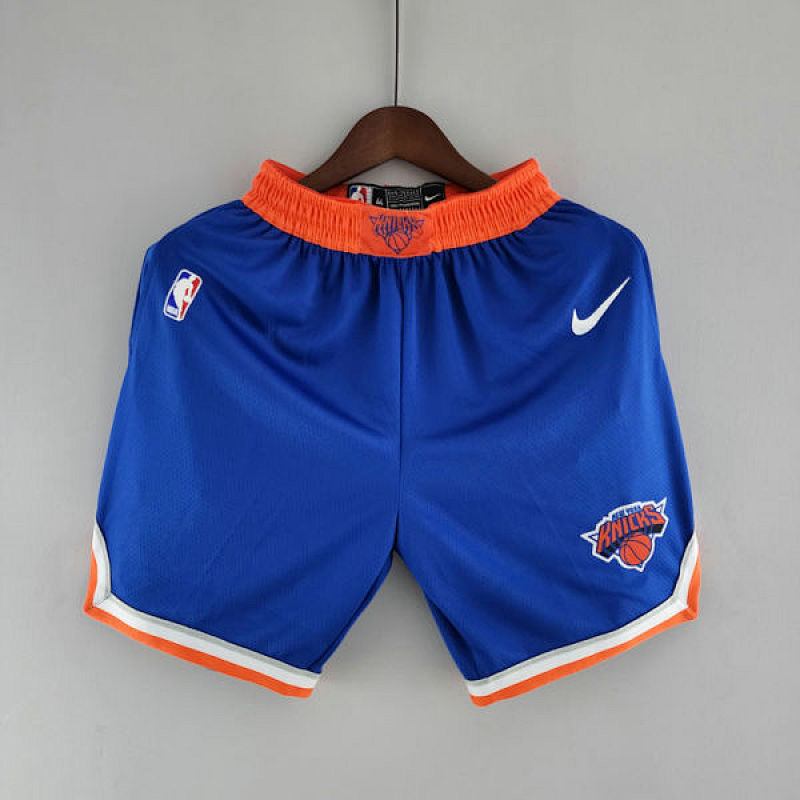 New York Knicks NBA Shorts Blue S-XXL