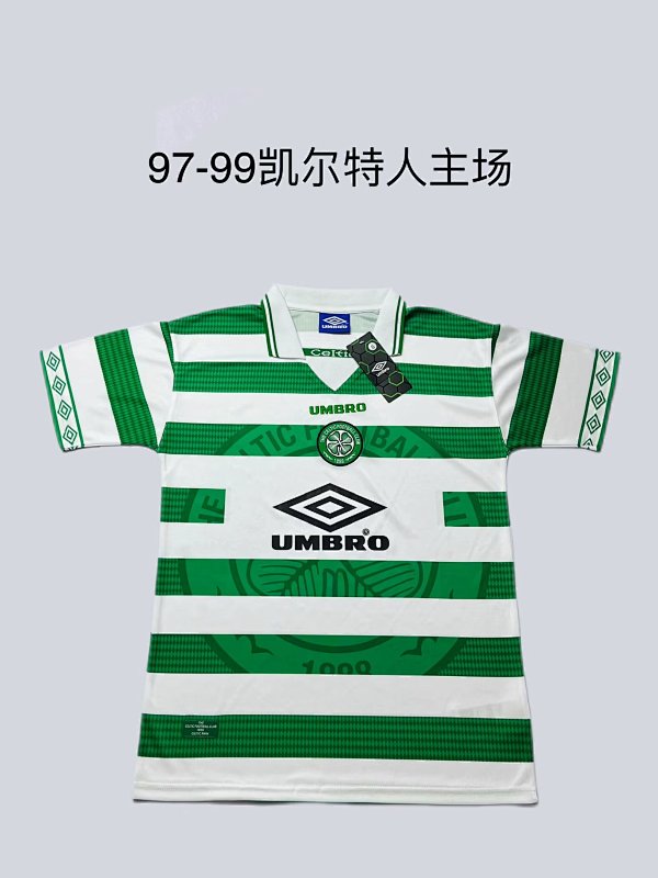 1997-99 Celtic Home Retro Jerseys