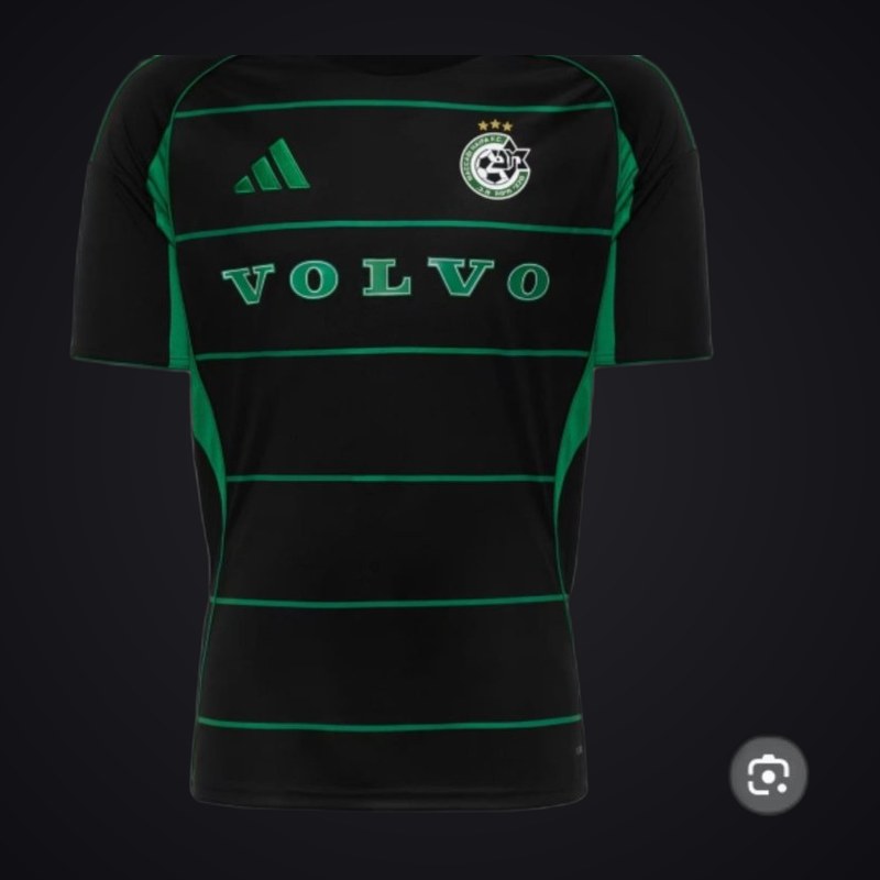 Maccabi Haifa 25/26 Third (Black/Green)